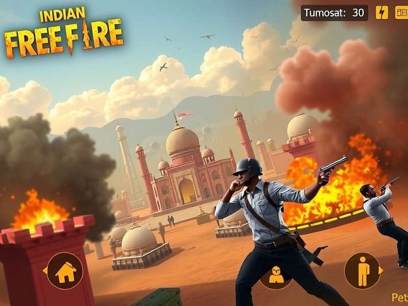 Free Fire Indian version gameplay screenshot