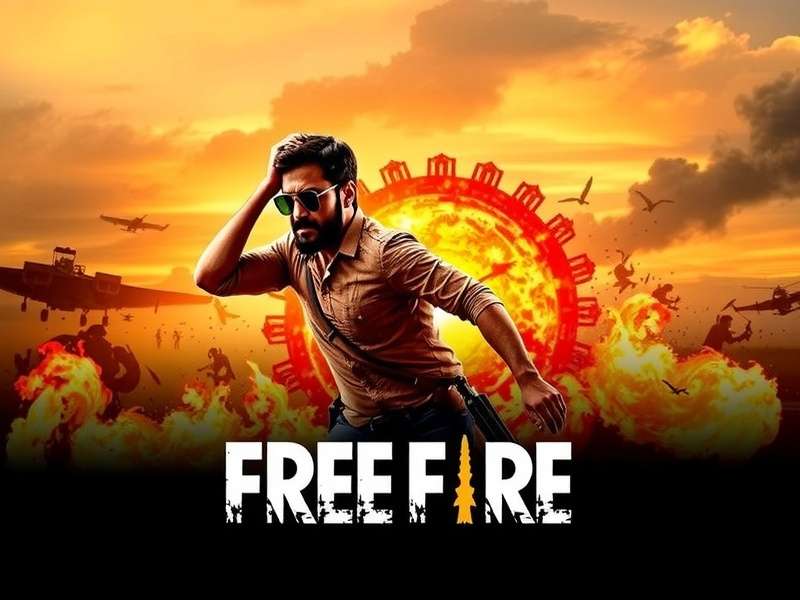 Indian Free Fire community event with players and streamers