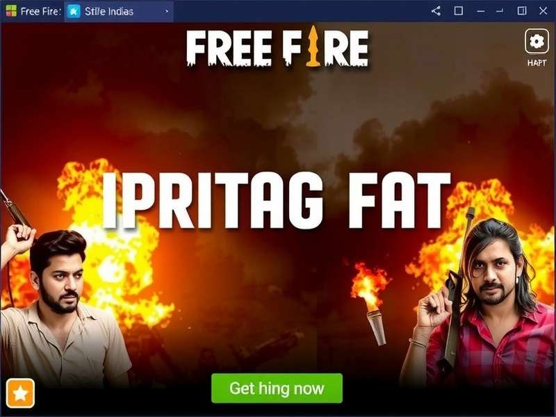 Indian Free Fire combat mechanics showing weapons and character abilities