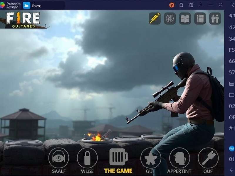 Free Fire gameplay on mobile device
