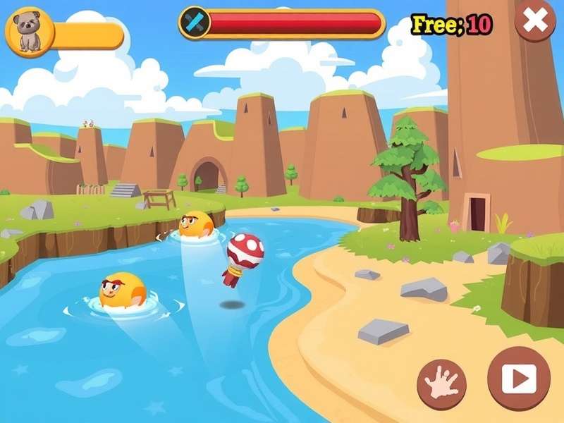 Free Fire Indian squad showcasing elite character skins and weapons in a desert map