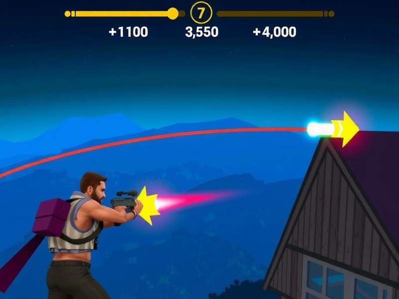 Gamer playing Free Fire Max on a high-performance PC setup