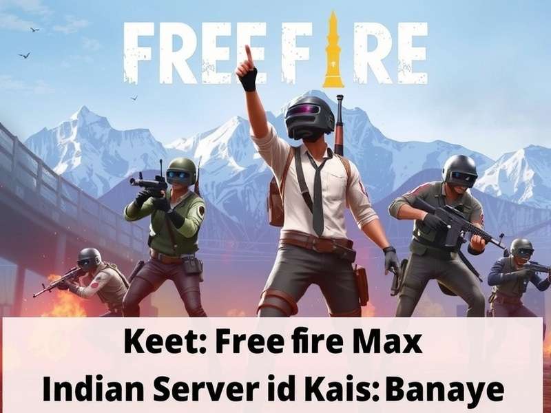Step-by-step Free Fire Max Indian ID creation process