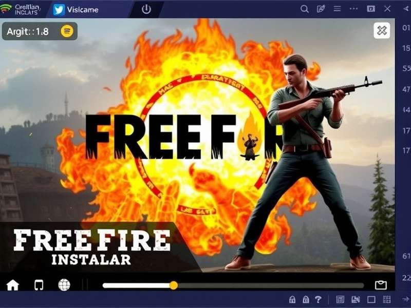 Indian Free Fire players competing on mobile devices