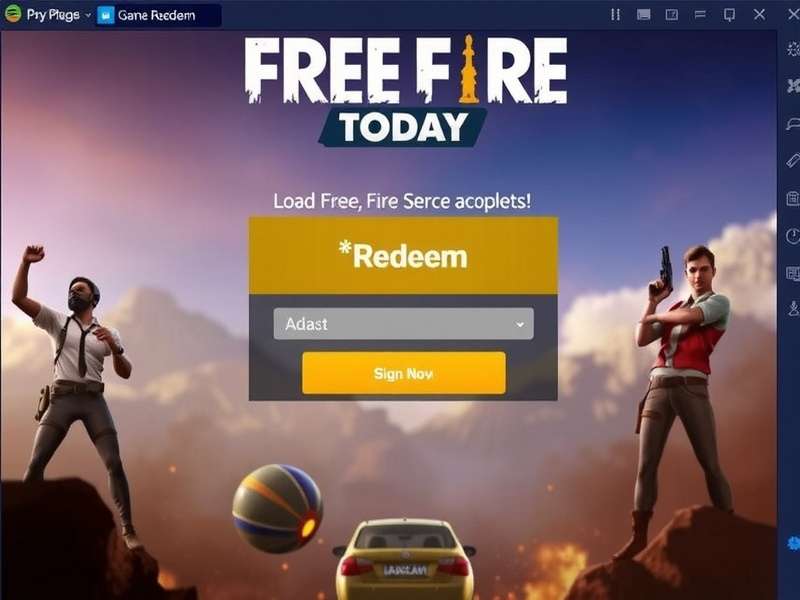 Free Fire India redeem code redemption screen showing diamonds and rewards
