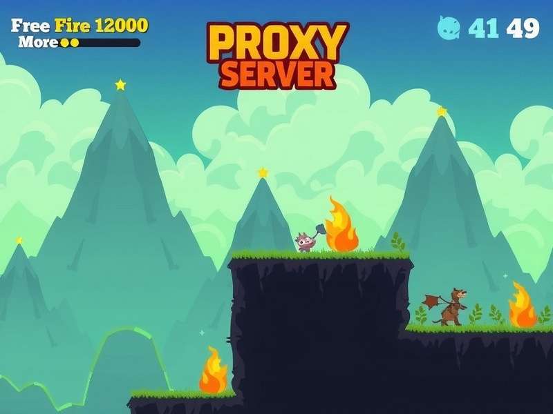 Indian gamer playing Free Fire with optimized proxy server setup